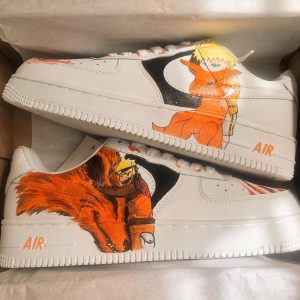 Naruto x Kurama Air Force 1 Custom Anime Shoes