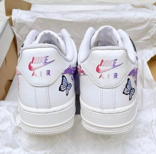 Nezuko and Shinobu Air Force 1 Custom Anime Shoes-2