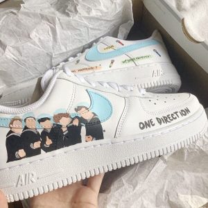 One Direction Custom Air Force 1-1