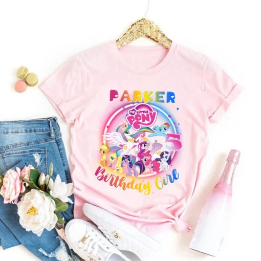 Personalized My Little Pony Birthday Shirt