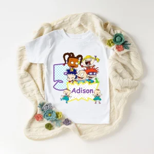 Personalized Rugrats Birthday Tshirt Custom Name And Age 2
