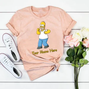 Personalized The Simpsons Family Shirt 2