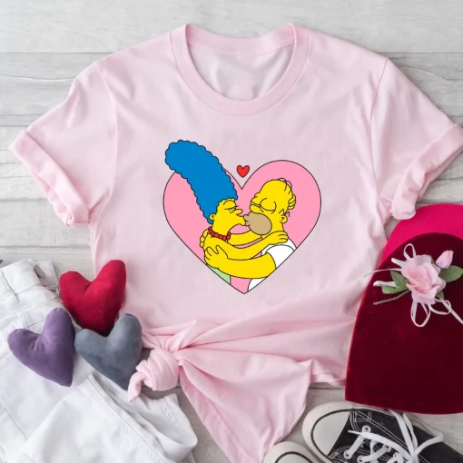 Personalized The Simpsons love Shirts