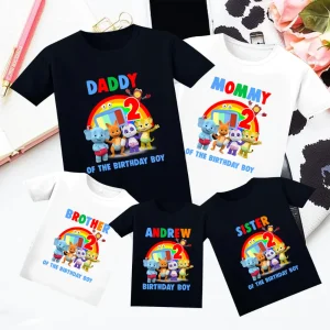 Personalized Word Party Shirts - Matching Shirts for Your Family