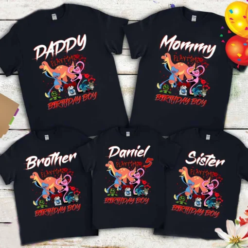 Poppy Playtime Gamer Birthday Shirt 2