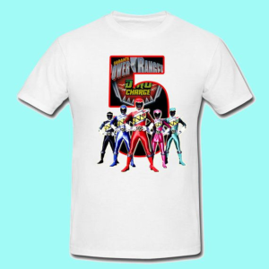 Power Rangers Birthday Personalized Name And Age Shirt