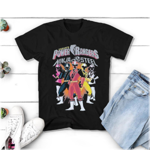Power Rangers Team Lineup T-Shirt