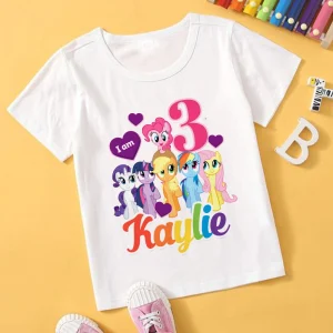 Rainbow Dash Little Pony Birthday Shirt