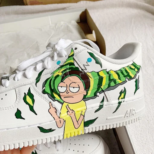Rick and Morty Air Force 1 Custom Shoes (3)