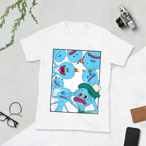 Rick and Morty Meeseeks Collage Birthday Tee