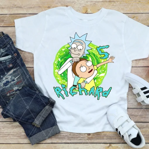 Rick and Morty Pajama Party Birthday Shirt - Fun Gift for Fans 2
