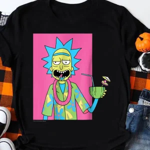 Rick and Morty Tropical Drink T-shirt