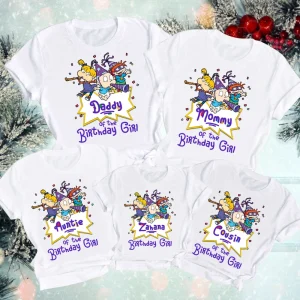 Rugrats Birthday Party Shirts - Personalized with Your Favorite Character 3