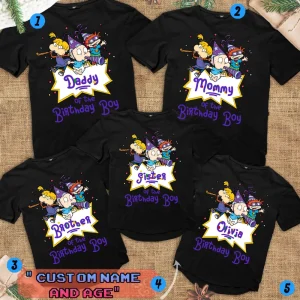 Rugrats Birthday Party Shirts - Personalized with Your Favorite Character4