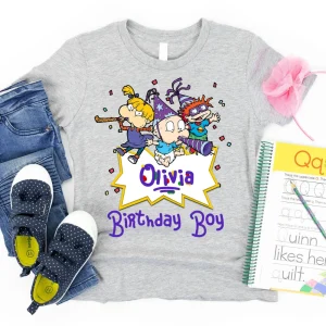 Rugrats Birthday Party Shirts - Personalized with Your Favorite Character 5