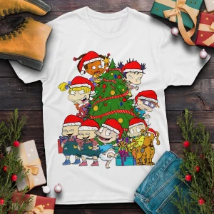 Rugrats Character Movie Christmas Tree Shirt