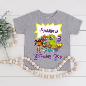 Rugrats Family Birthday Shirts - Personalize with Name and Age 2