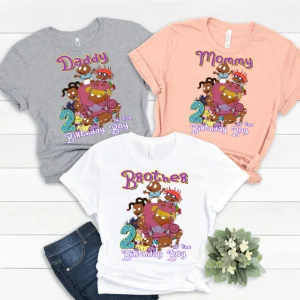 Rugrats Family Fun Customizable Shirts for Your Birthday Party 3