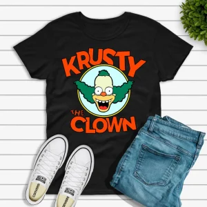 The Clown Simpsons Krusty Show T-Shirt 2