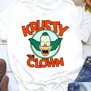 The Clown Simpsons Krusty Show T-Shirt