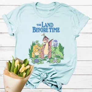 The Land Before Time Pastel Dinosaur Friends Shirt 3