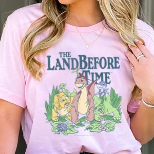 The Land Before Time Pastel Dinosaur Friends Shirt 5
