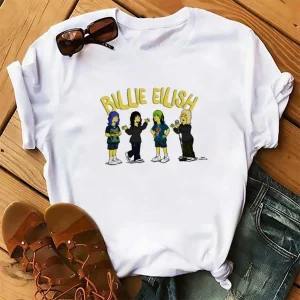 The Simpsons Billie Eilish Edition Tee