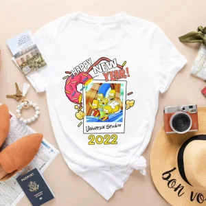 The Simpsons Christmas Happy New Year 2022 Shirt 4
