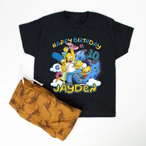 The Simpsons Family Matching shirts for Birthday Party 2