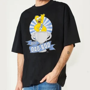 The Simpsons Homer Best Dad Bod T-Shirt