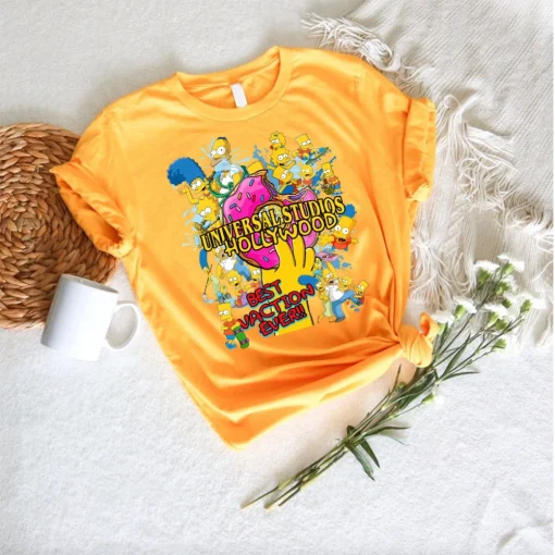 The Simpsons Universal Studios Parks Best Vacation T-Shirt 4