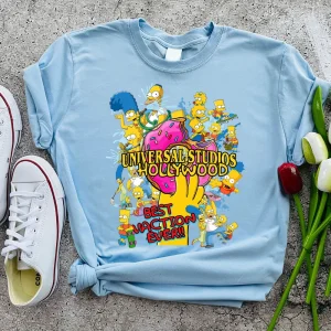 The Simpsons Universal Studios Parks Best Vacation T-Shirt 5