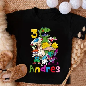 Tommy, Chucky Rugrats Custom Name Age Birthday Kids Gifts