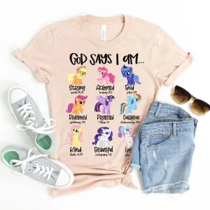 Unicorn Shirt with My Little Pony Birthday Theme for Kids 2