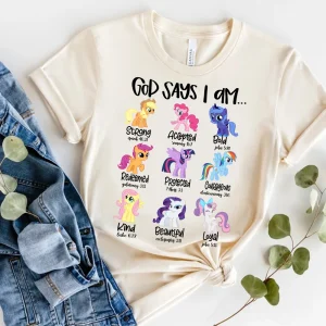 Unicorn Shirt with My Little Pony Birthday Theme for Kids 3