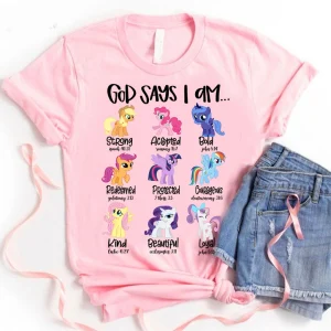 Unicorn Shirt with My Little Pony Birthday Theme for Kids