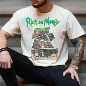 Vintage Rick and Morty Adventure Birthday Shirt