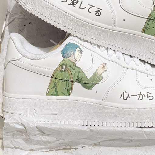 Violet Evergarden and Gilbert Anime Custom Shoes-2