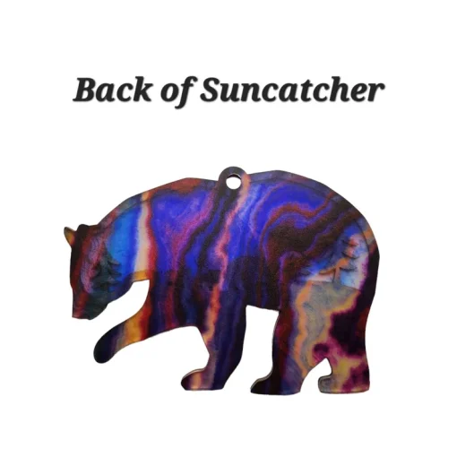 Wooden Bear and Cubs Sun Catcher A Thoughtful Gift for Mom-2