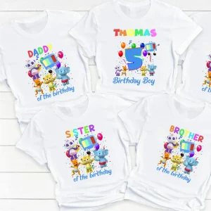 Word Party Birthday Shirt For Boy 3