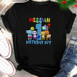 Word Party Birthday Shirt For Boy