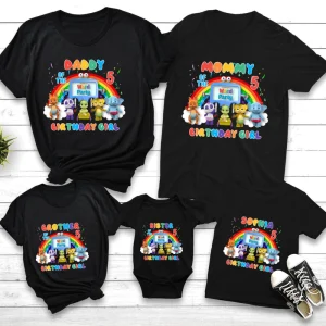 Word Party Birthday Shirt for Boys - Custom Name 2