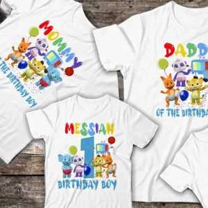 Word Party Outfit Shirt - Custom Kids Shirt with Your Character