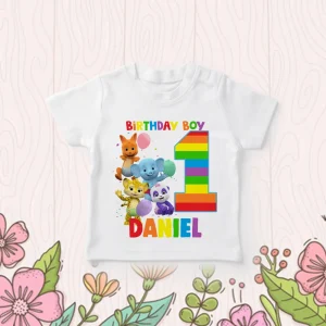 Word Party Shirt for Kids - Custom Toddler Shirt with Your Name