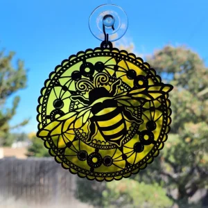 Yellow Bee Sun Catcher A Sweet Anniversary Gift for Mom-2