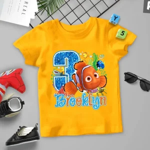 Personalized Finding Dory Nemo Birthday Shirt