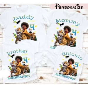 Personalized Disney Encanto Birthday Shirt Perfect for Disney Fans