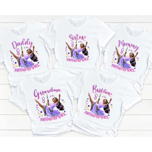 Personalized Isabella Encanto Birthday Shirt - Embrace the Magic of Isabella