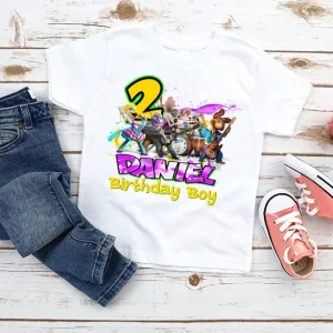 Personalized Chuck E Cheese Family Matching Birthday Shirt