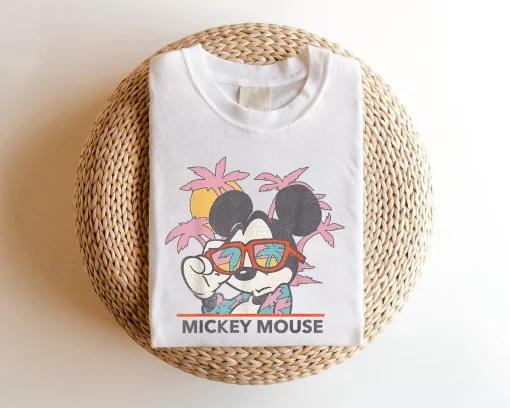 Personalized Mickey Mouse & Friends Portrait T-Shirt